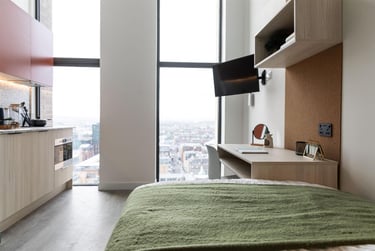 1 bed studio, John Street, Merchant City, Glasgow, G11JF - Image 7